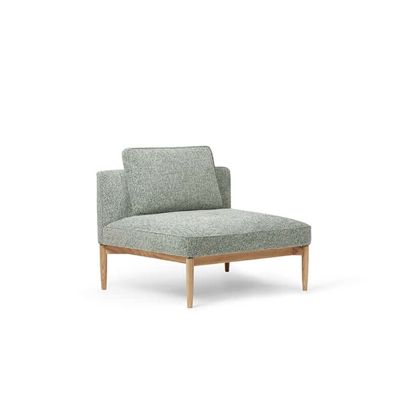 Carl Hansen - E300_oak_oil_moss003_CUE300L_side Olson and Baker - Designer & Contemporary Sofas, Furniture - Olson and Baker showcases original designs from authentic, designer brands. Buy contemporary furniture, lighting, storage, sofas & chairs at Olson + Baker.
