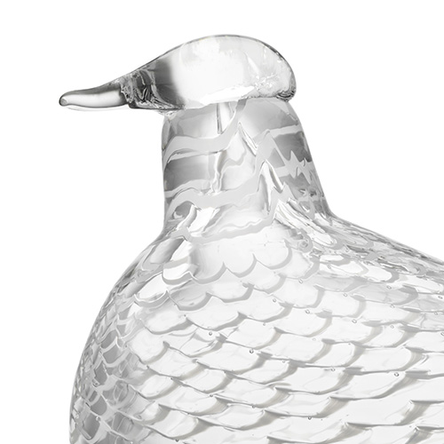Iittala - Birds_by_Toikka_Mediator_Dove_160x110mm- Closeup 1 Olson and Baker - Designer & Contemporary Sofas, Furniture - Olson and Baker showcases original designs from authentic, designer brands. Buy contemporary furniture, lighting, storage, sofas & chairs at Olson + Baker.