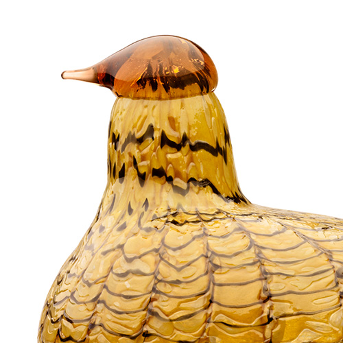 Iittala - Summer_Grouse_110x150mm- Closeup 1 Olson and Baker - Designer & Contemporary Sofas, Furniture - Olson and Baker showcases original designs from authentic, designer brands. Buy contemporary furniture, lighting, storage, sofas & chairs at Olson + Baker.