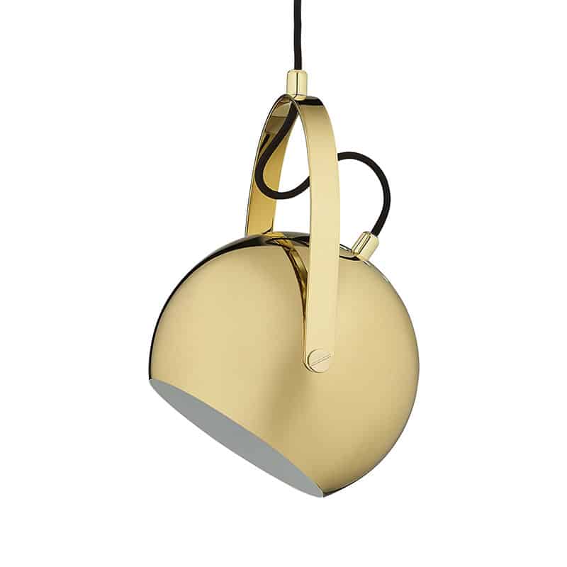 Frandsen Ball ø18cm Pendant with Handle by Olson and Baker - Designer & Contemporary Sofas, Furniture - Olson and Baker showcases original designs from authentic, designer brands. Buy contemporary furniture, lighting, storage, sofas & chairs at Olson + Baker.
