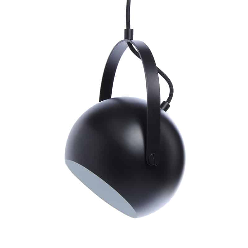 Frandsen Ball ø18cm Pendant with Handle by Olson and Baker - Designer & Contemporary Sofas, Furniture - Olson and Baker showcases original designs from authentic, designer brands. Buy contemporary furniture, lighting, storage, sofas & chairs at Olson + Baker.