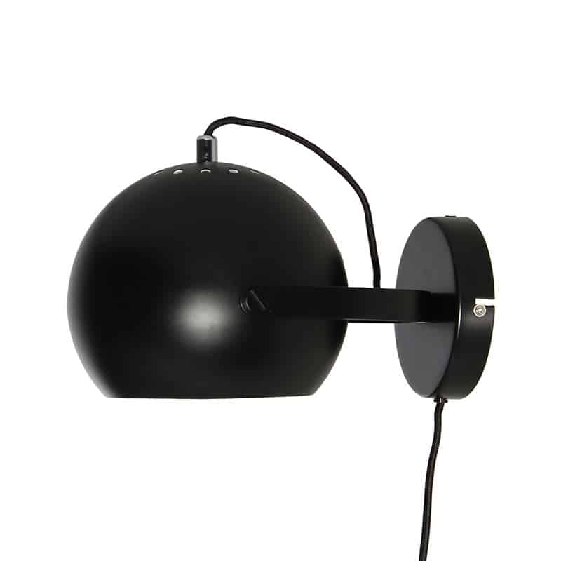 Frandsen Ball Wall Lamp 18cm with Handle by Benny Frandsen Olson and Baker - Designer & Contemporary Sofas, Furniture - Olson and Baker showcases original designs from authentic, designer brands. Buy contemporary furniture, lighting, storage, sofas & chairs at Olson + Baker.