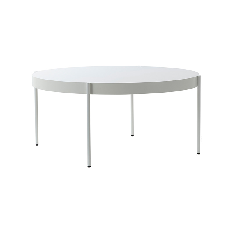 Verpan Series 430 Dining Table Round by Olson and Baker - Designer & Contemporary Sofas, Furniture - Olson and Baker showcases original designs from authentic, designer brands. Buy contemporary furniture, lighting, storage, sofas & chairs at Olson + Baker.