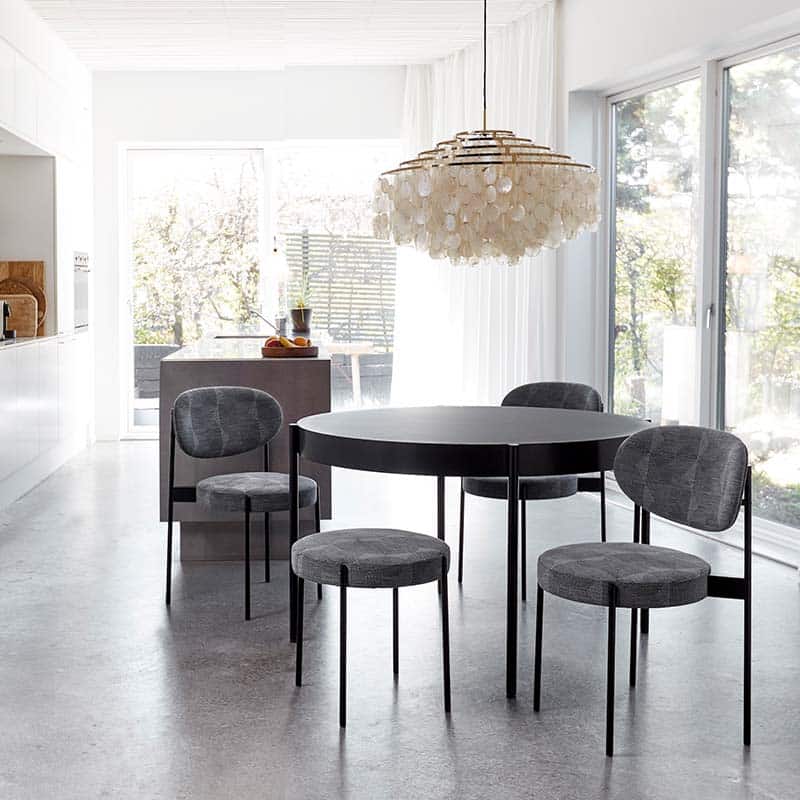 Verpan - Series 430 Chair - Lifestyle 19 Olson and Baker - Designer & Contemporary Sofas, Furniture - Olson and Baker showcases original designs from authentic, designer brands. Buy contemporary furniture, lighting, storage, sofas & chairs at Olson + Baker.