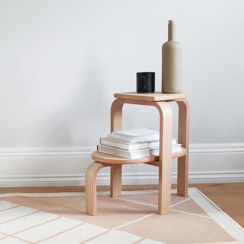 Altura Step Stool Oak6 Olson and Baker - Designer & Contemporary Sofas, Furniture - Olson and Baker showcases original designs from authentic, designer brands. Buy contemporary furniture, lighting, storage, sofas & chairs at Olson + Baker.