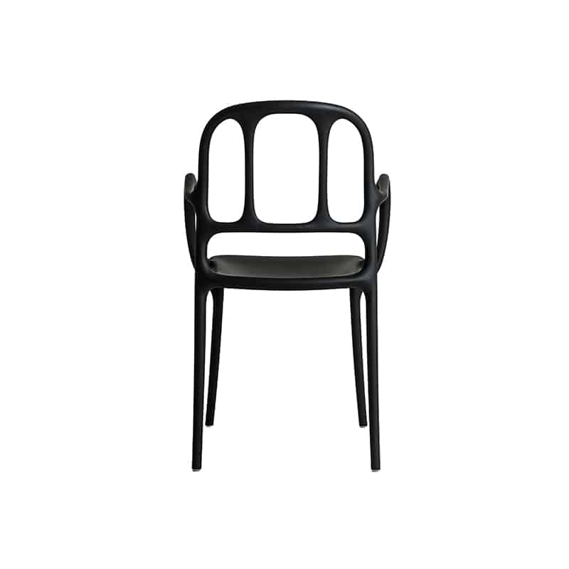 Magis_milà_chair_product_back_SD2100_black_01_hr Olson and Baker - Designer & Contemporary Sofas, Furniture - Olson and Baker showcases original designs from authentic, designer brands. Buy contemporary furniture, lighting, storage, sofas & chairs at Olson + Baker.