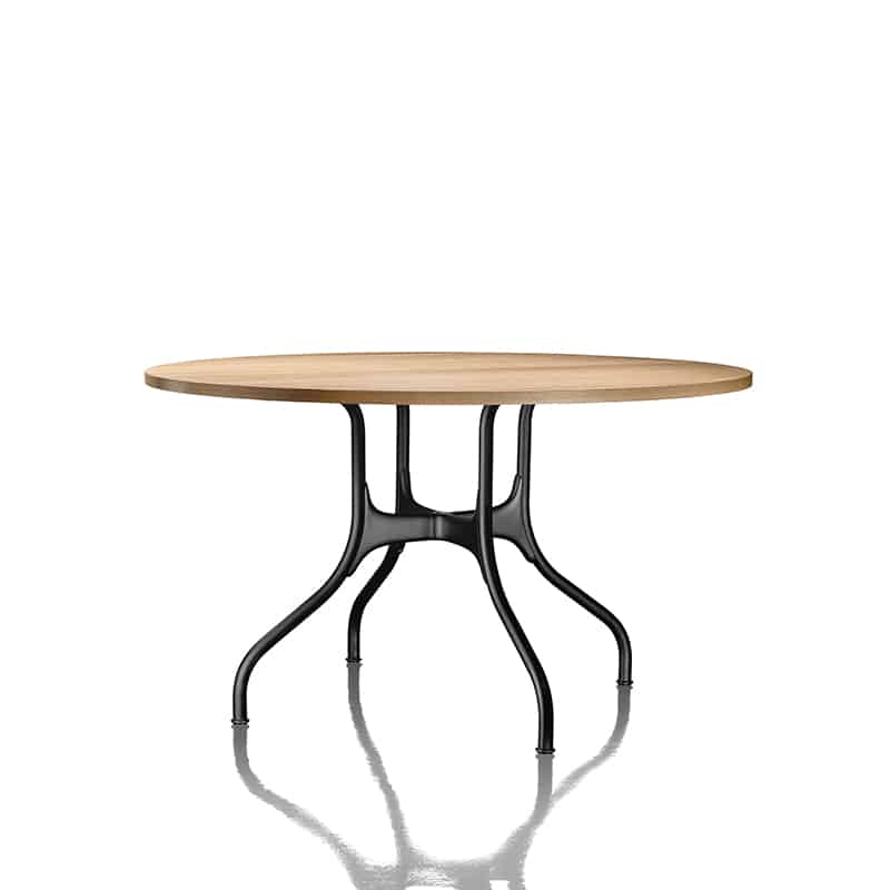 Magis Mila Dining Table Round by Jaime Hayon Olson and Baker - Designer & Contemporary Sofas, Furniture - Olson and Baker showcases original designs from authentic, designer brands. Buy contemporary furniture, lighting, storage, sofas & chairs at Olson + Baker.