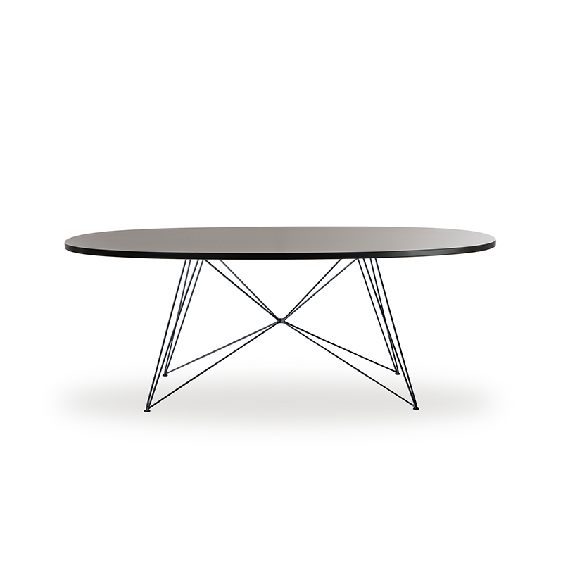 XZ3 Dining Table Oval by Olson and Baker - Designer & Contemporary Sofas, Furniture - Olson and Baker showcases original designs from authentic, designer brands. Buy contemporary furniture, lighting, storage, sofas & chairs at Olson + Baker.