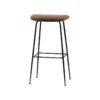 Beetle Bar Stool Fully Upholstered with Conic Base by Olson and Baker - Designer & Contemporary Sofas, Furniture - Olson and Baker showcases original designs from authentic, designer brands. Buy contemporary furniture, lighting, storage, sofas & chairs at Olson + Baker.
