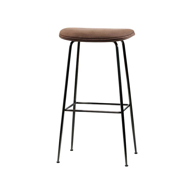 Gubi Beetle Fully Upholstered Bar Stool with Conic Base by Olson and Baker - Designer & Contemporary Sofas, Furniture - Olson and Baker showcases original designs from authentic, designer brands. Buy contemporary furniture, lighting, storage, sofas & chairs at Olson + Baker.