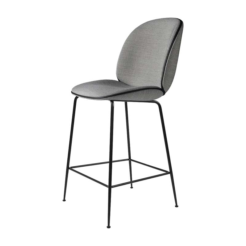 Gubi Beetle Fully Upholstered Counter Chair with Conic Base by Olson and Baker - Designer & Contemporary Sofas, Furniture - Olson and Baker showcases original designs from authentic, designer brands. Buy contemporary furniture, lighting, storage, sofas & chairs at Olson + Baker.