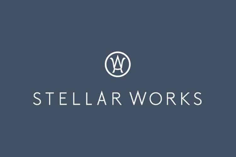 Stellarworks-Logo-Blue-Background-Trade