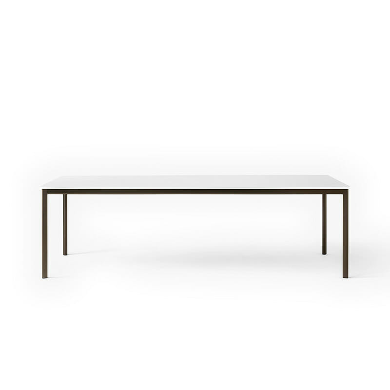 &Tradition Drip Rectangular Dining Table by Olson and Baker - Designer & Contemporary Sofas, Furniture - Olson and Baker showcases original designs from authentic, designer brands. Buy contemporary furniture, lighting, storage, sofas & chairs at Olson + Baker.