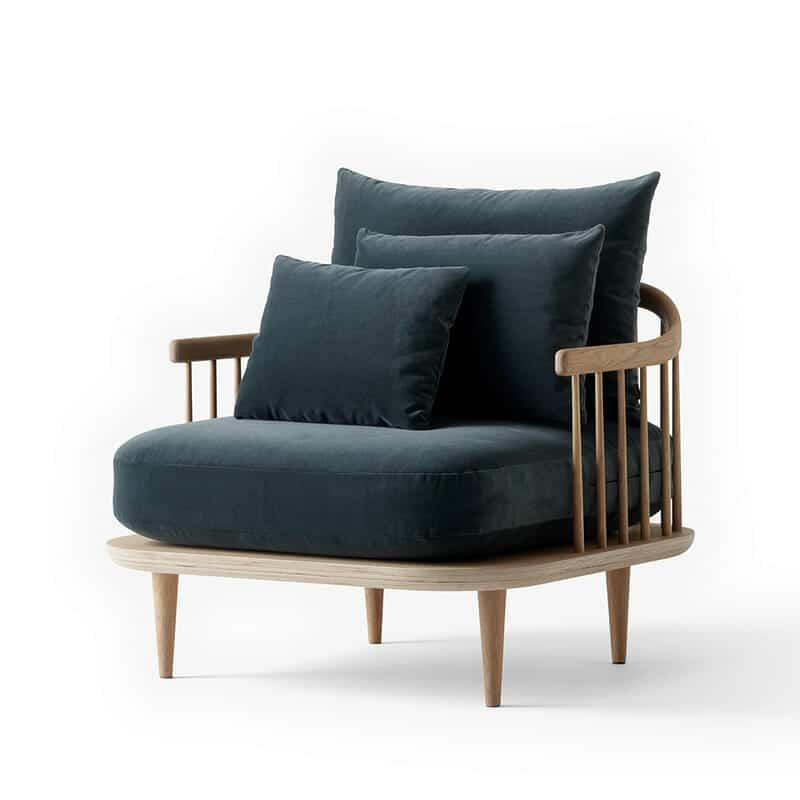&Tradition Fly Lounge Chair SC1 by Olson and Baker - Designer & Contemporary Sofas, Furniture - Olson and Baker showcases original designs from authentic, designer brands. Buy contemporary furniture, lighting, storage, sofas & chairs at Olson + Baker.