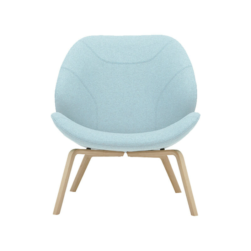 Softline Eden Lounge Chair by Busk+Hertzog Olson and Baker - Designer & Contemporary Sofas, Furniture - Olson and Baker showcases original designs from authentic, designer brands. Buy contemporary furniture, lighting, storage, sofas & chairs at Olson + Baker.