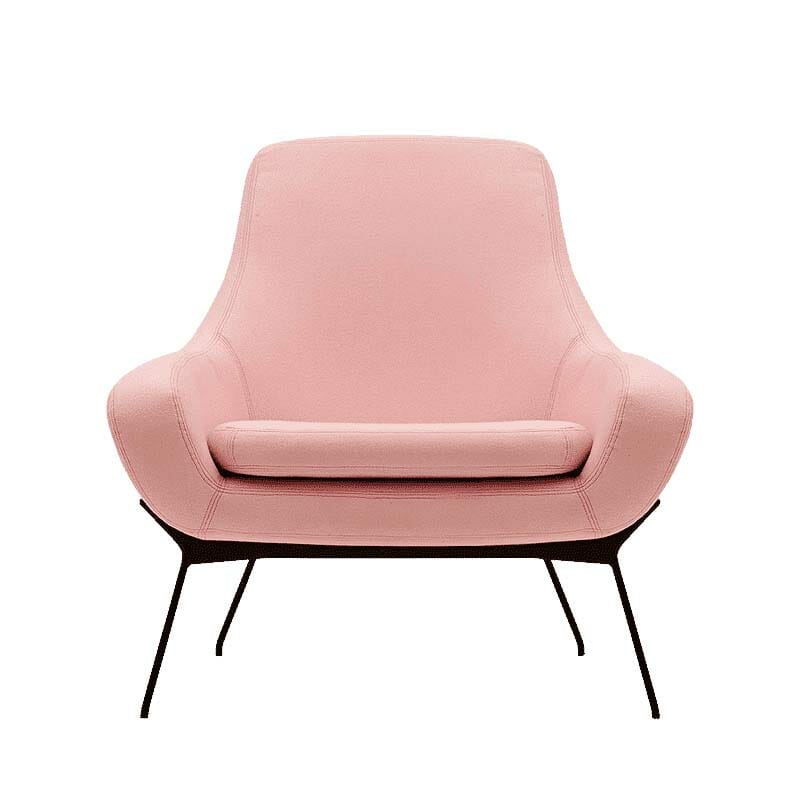 Softline Noomi String Lounge Chair by Susanne Gronlund Olson and Baker - Designer & Contemporary Sofas, Furniture - Olson and Baker showcases original designs from authentic, designer brands. Buy contemporary furniture, lighting, storage, sofas & chairs at Olson + Baker.