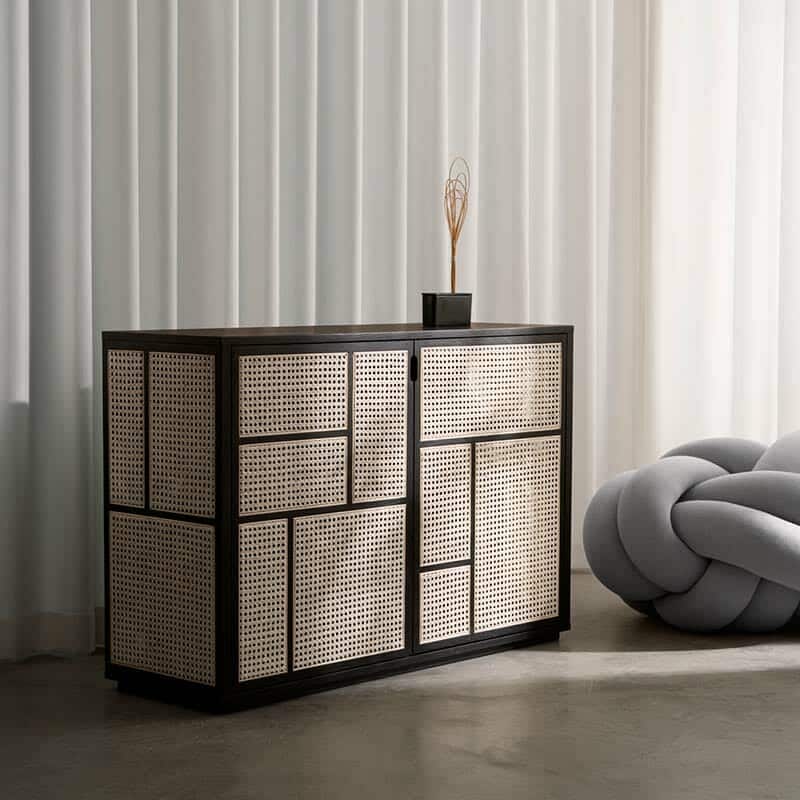 DesignHouseStockholm-AirSideboard-Lifestyle Olson and Baker - Designer & Contemporary Sofas, Furniture - Olson and Baker showcases original designs from authentic, designer brands. Buy contemporary furniture, lighting, storage, sofas & chairs at Olson + Baker.