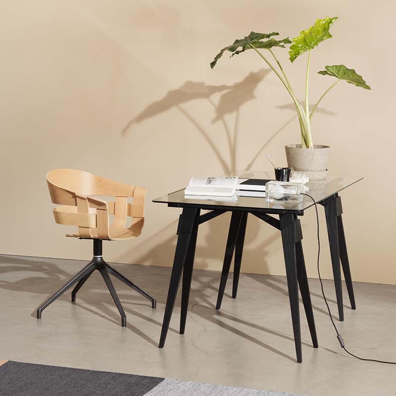 Design House Stockholm Arco Desk by Olson and Baker - Designer & Contemporary Sofas, Furniture - Olson and Baker showcases original designs from authentic, designer brands. Buy contemporary furniture, lighting, storage, sofas & chairs at Olson + Baker.