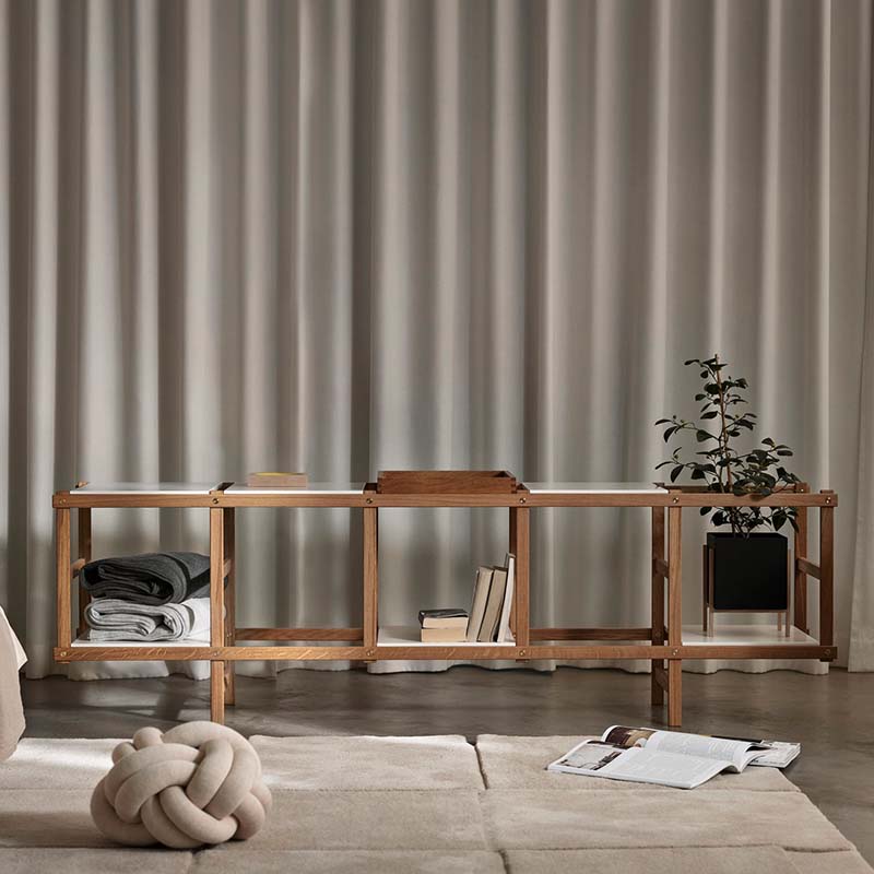 DesignHouseStockholm-FrameLowOak-Lifestyle2 Olson and Baker - Designer & Contemporary Sofas, Furniture - Olson and Baker showcases original designs from authentic, designer brands. Buy contemporary furniture, lighting, storage, sofas & chairs at Olson + Baker.