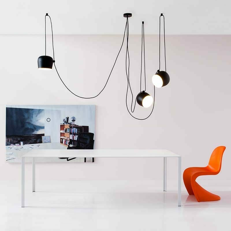 Flos-Aim-Pendant-Light-Lifestyle-23 Olson and Baker - Designer & Contemporary Sofas, Furniture - Olson and Baker showcases original designs from authentic, designer brands. Buy contemporary furniture, lighting, storage, sofas & chairs at Olson + Baker.