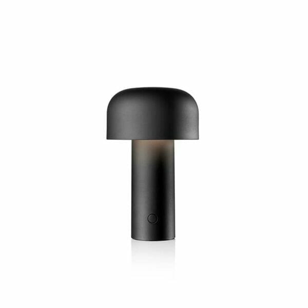 Flos Bellhop Table Lamp - Matt Black - Outlet by Edward Barber & Jay Osgerby Olson and Baker - Designer & Contemporary Sofas, Furniture - Olson and Baker showcases original designs from authentic, designer brands. Buy contemporary furniture, lighting, storage, sofas & chairs at Olson + Baker.