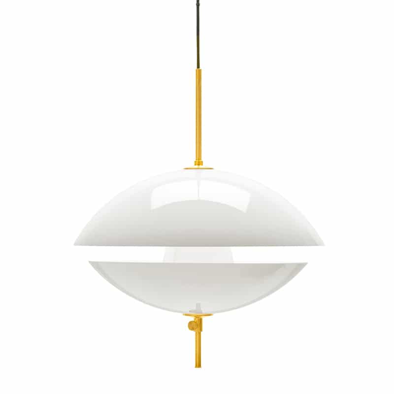 Clam Pendant Lamp by Olson and Baker - Designer & Contemporary Sofas, Furniture - Olson and Baker showcases original designs from authentic, designer brands. Buy contemporary furniture, lighting, storage, sofas & chairs at Olson + Baker.