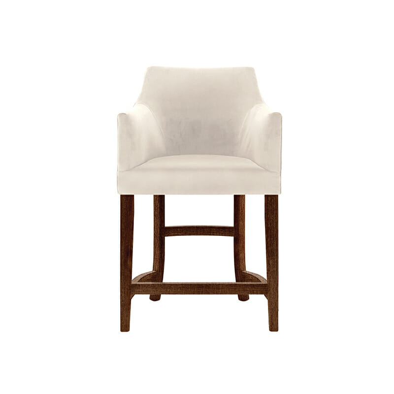 Olson and Baker Huxley Bar Stool with Arms by Olson and Baker - Designer & Contemporary Sofas, Furniture - Olson and Baker showcases original designs from authentic, designer brands. Buy contemporary furniture, lighting, storage, sofas & chairs at Olson + Baker.