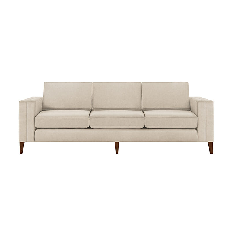 Franklin Sofa Three Seater by Olson and Baker - Designer & Contemporary Sofas, Furniture - Olson and Baker showcases original designs from authentic, designer brands. Buy contemporary furniture, lighting, storage, sofas & chairs at Olson + Baker.