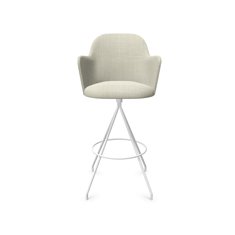 Viccarbe Aleta Counter Stool with Swivel Base by Olson and Baker - Designer & Contemporary Sofas, Furniture - Olson and Baker showcases original designs from authentic, designer brands. Buy contemporary furniture, lighting, storage, sofas & chairs at Olson + Baker.
