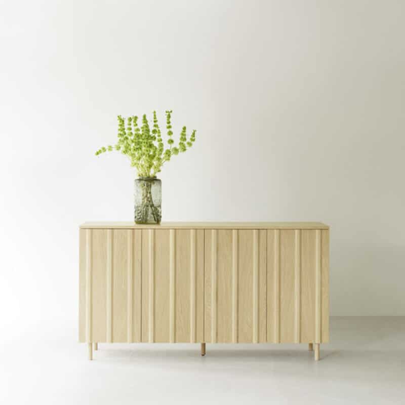 Norman Copenhagen - Rib Sideboard - Lifestyle Image 02 Olson and Baker - Designer & Contemporary Sofas, Furniture - Olson and Baker showcases original designs from authentic, designer brands. Buy contemporary furniture, lighting, storage, sofas & chairs at Olson + Baker.