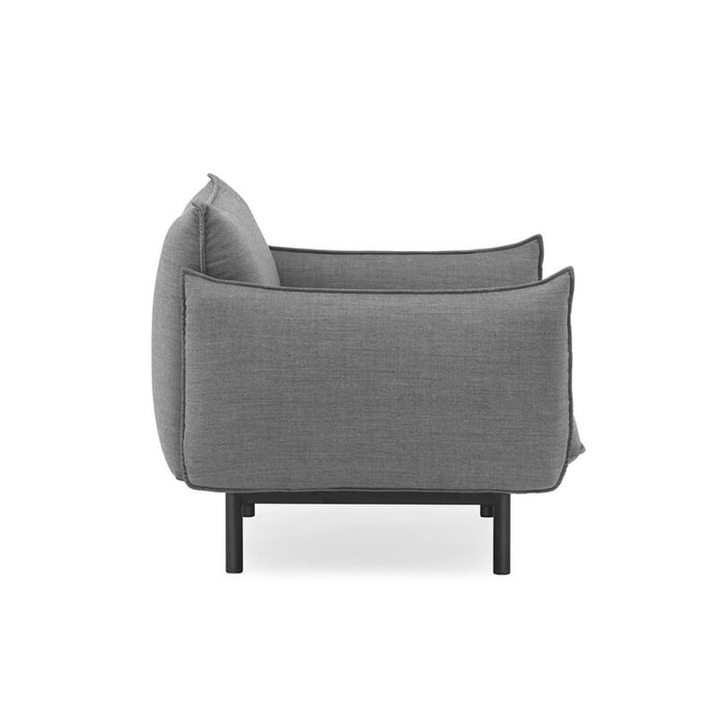 Normann Copenhagen - Ark Armchair - Canvas - Packshot 03 Olson and Baker - Designer & Contemporary Sofas, Furniture - Olson and Baker showcases original designs from authentic, designer brands. Buy contemporary furniture, lighting, storage, sofas & chairs at Olson + Baker.