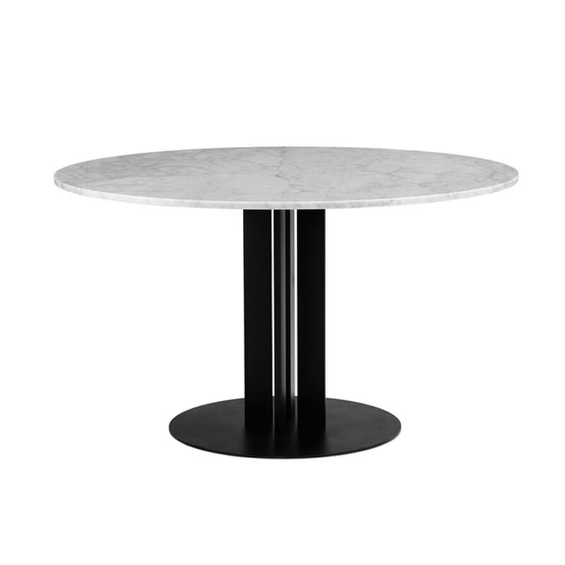 Scala Dining Table Marble by Olson and Baker - Designer & Contemporary Sofas, Furniture - Olson and Baker showcases original designs from authentic, designer brands. Buy contemporary furniture, lighting, storage, sofas & chairs at Olson + Baker.