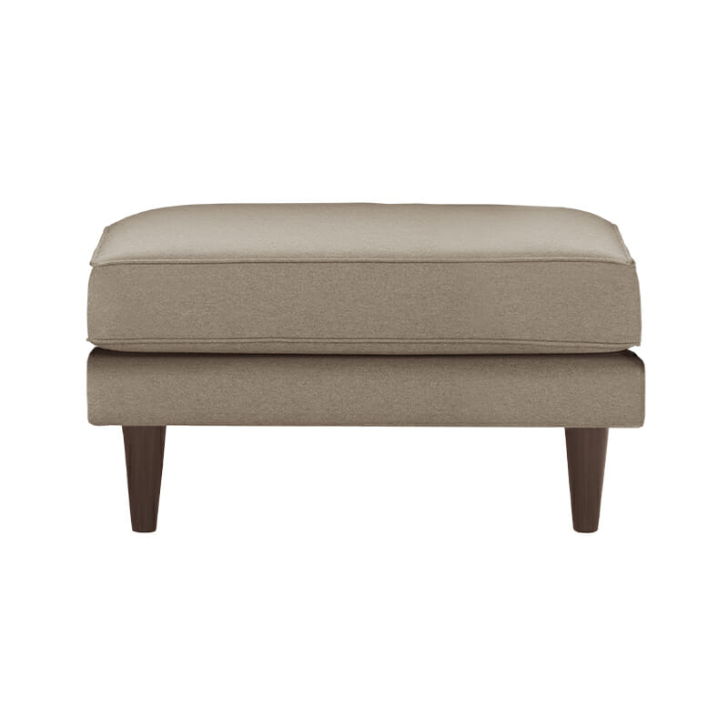 Olson and Baker Burnell Ottoman by Olson and Baker - Designer & Contemporary Sofas, Furniture - Olson and Baker showcases original designs from authentic, designer brands. Buy contemporary furniture, lighting, storage, sofas & chairs at Olson + Baker.