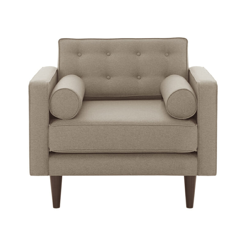 Olson and Baker Burnell Armchair by Olson and Baker - Designer & Contemporary Sofas, Furniture - Olson and Baker showcases original designs from authentic, designer brands. Buy contemporary furniture, lighting, storage, sofas & chairs at Olson + Baker.