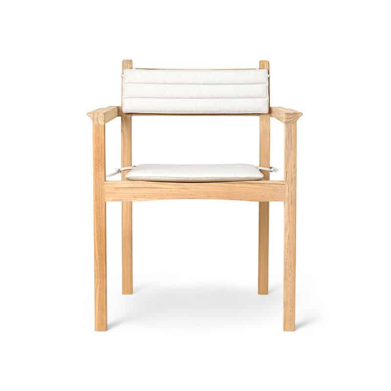 Carl Hansen AH502 Outdoor Dining Chair with Armrest by Olson and Baker - Designer & Contemporary Sofas, Furniture - Olson and Baker showcases original designs from authentic, designer brands. Buy contemporary furniture, lighting, storage, sofas & chairs at Olson + Baker.