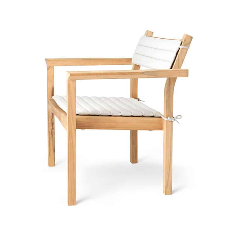 Carl Hansen - AH601 Outdoor Lounge Chair - Teak - Packshot 05 Olson and Baker - Designer & Contemporary Sofas, Furniture - Olson and Baker showcases original designs from authentic, designer brands. Buy contemporary furniture, lighting, storage, sofas & chairs at Olson + Baker.