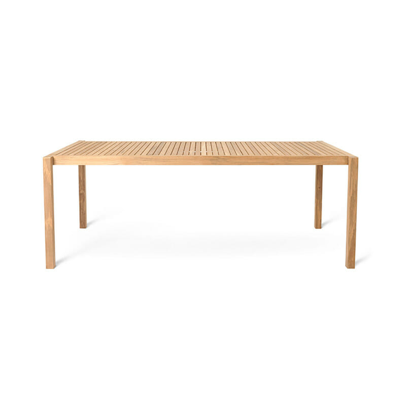 Carl Hansen AH901 Outdoor Dining Table by Alfred Homann Olson and Baker - Designer & Contemporary Sofas, Furniture - Olson and Baker showcases original designs from authentic, designer brands. Buy contemporary furniture, lighting, storage, sofas & chairs at Olson + Baker.