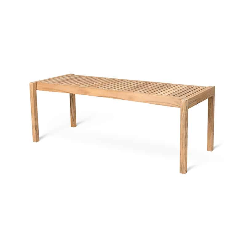 Carl Hansen AH912 Outdoor Table Bench by Olson and Baker - Designer & Contemporary Sofas, Furniture - Olson and Baker showcases original designs from authentic, designer brands. Buy contemporary furniture, lighting, storage, sofas & chairs at Olson + Baker.
