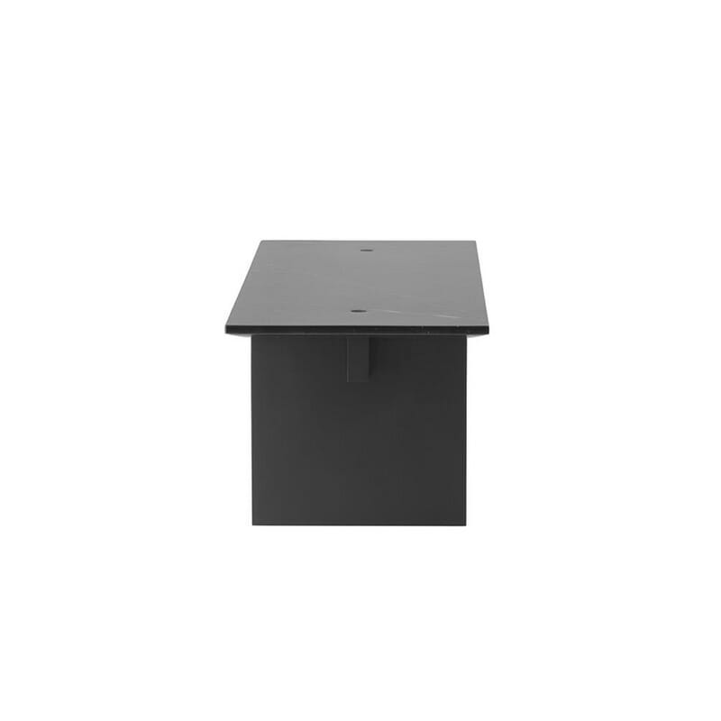 Normann Copenhagen - Solid Table - Black - Packshot 10 Olson and Baker - Designer & Contemporary Sofas, Furniture - Olson and Baker showcases original designs from authentic, designer brands. Buy contemporary furniture, lighting, storage, sofas & chairs at Olson + Baker.