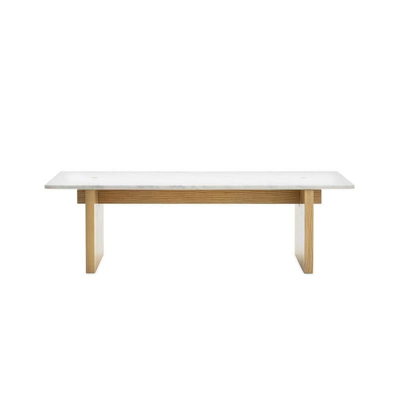 Normann Copenhagen - Solid Table - White - Packshot 02 Olson and Baker - Designer & Contemporary Sofas, Furniture - Olson and Baker showcases original designs from authentic, designer brands. Buy contemporary furniture, lighting, storage, sofas & chairs at Olson + Baker.