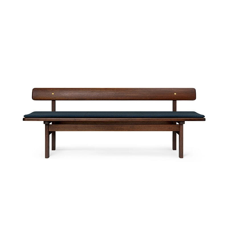 Carl Hansen BM0699 Asserbo Bench w/ Backrest by Olson and Baker - Designer & Contemporary Sofas, Furniture - Olson and Baker showcases original designs from authentic, designer brands. Buy contemporary furniture, lighting, storage, sofas & chairs at Olson + Baker.