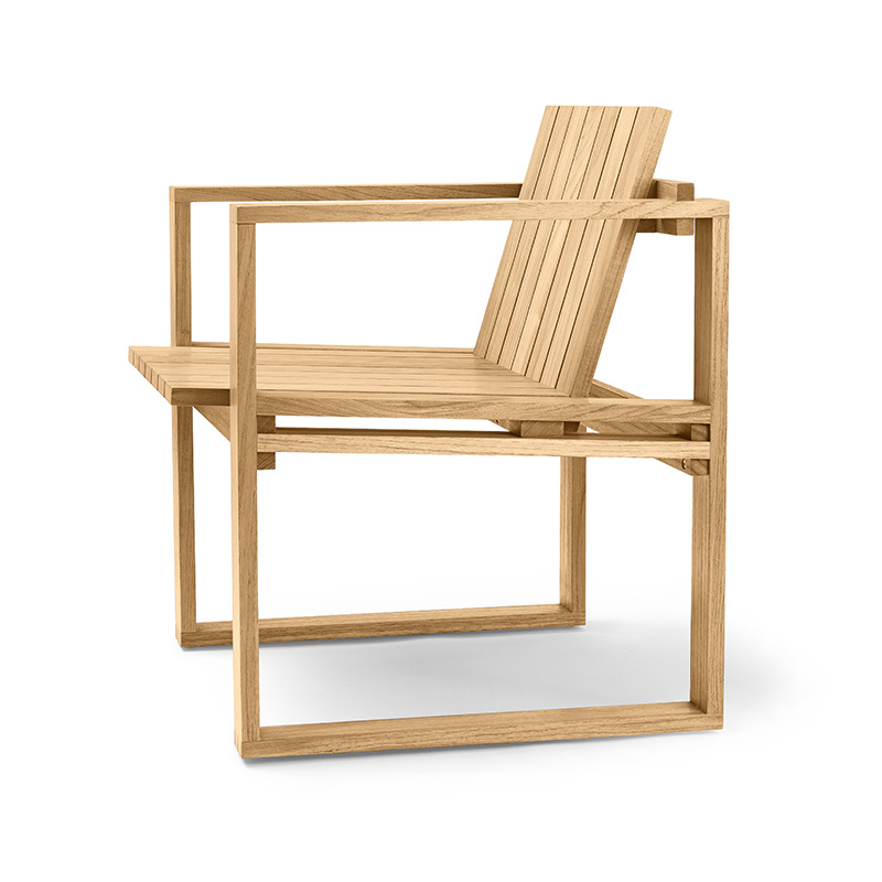 BK10 Outdoor Dining Chair by Olson and Baker - Designer & Contemporary Sofas, Furniture - Olson and Baker showcases original designs from authentic, designer brands. Buy contemporary furniture, lighting, storage, sofas & chairs at Olson + Baker.