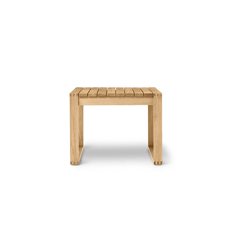 Carl Hansen BK16 Outdoor Side Table by Bodil Kjaer Olson and Baker - Designer & Contemporary Sofas, Furniture - Olson and Baker showcases original designs from authentic, designer brands. Buy contemporary furniture, lighting, storage, sofas & chairs at Olson + Baker.
