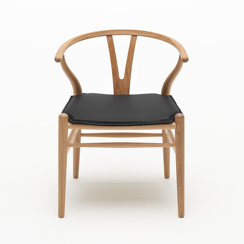 CH24 Wishbone Chair with Seat Cushion by Olson and Baker - Designer & Contemporary Sofas, Furniture - Olson and Baker showcases original designs from authentic, designer brands. Buy contemporary furniture, lighting, storage, sofas & chairs at Olson + Baker.