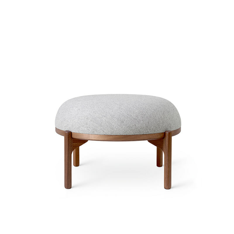 Carl Hansen RF1903F Sideways footstool by Olson and Baker - Designer & Contemporary Sofas, Furniture - Olson and Baker showcases original designs from authentic, designer brands. Buy contemporary furniture, lighting, storage, sofas & chairs at Olson + Baker.