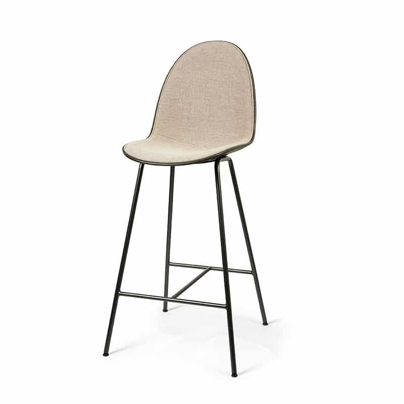 Mater Eternity Counter Stool Front Upholstered by Space Copenhagen Olson and Baker - Designer & Contemporary Sofas, Furniture - Olson and Baker showcases original designs from authentic, designer brands. Buy contemporary furniture, lighting, storage, sofas & chairs at Olson + Baker.
