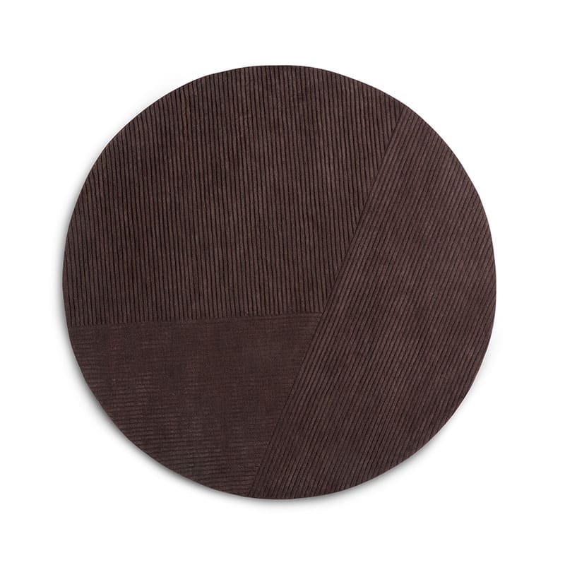 Row Circular Rug by Olson and Baker - Designer & Contemporary Sofas, Furniture - Olson and Baker showcases original designs from authentic, designer brands. Buy contemporary furniture, lighting, storage, sofas & chairs at Olson + Baker.