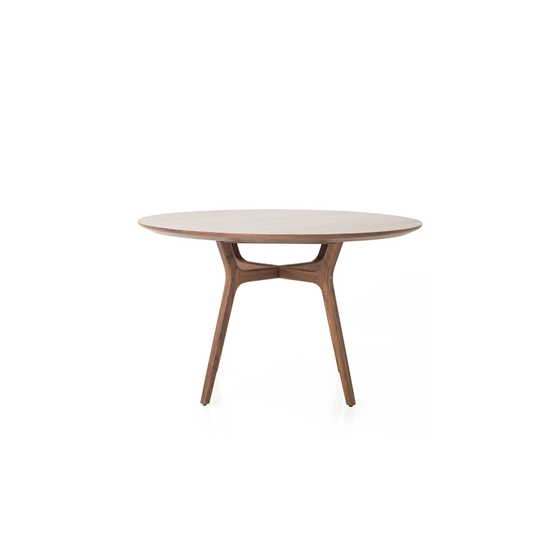 Ren Dining Table Round by Olson and Baker - Designer & Contemporary Sofas, Furniture - Olson and Baker showcases original designs from authentic, designer brands. Buy contemporary furniture, lighting, storage, sofas & chairs at Olson + Baker.
