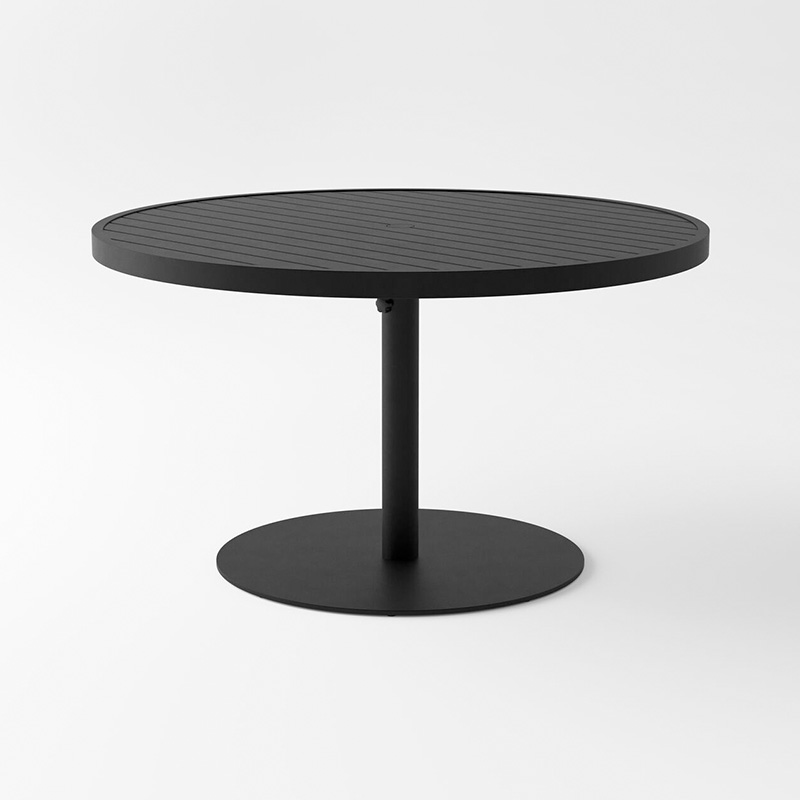Eos Dining Table Round by Olson and Baker - Designer & Contemporary Sofas, Furniture - Olson and Baker showcases original designs from authentic, designer brands. Buy contemporary furniture, lighting, storage, sofas & chairs at Olson + Baker.