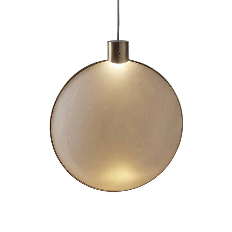 DCW Editions Lune Pendant Light by Eric de Dormael Olson and Baker - Designer & Contemporary Sofas, Furniture - Olson and Baker showcases original designs from authentic, designer brands. Buy contemporary furniture, lighting, storage, sofas & chairs at Olson + Baker.